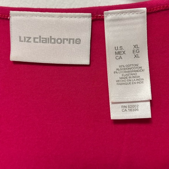 LIZ CLAIBORNE Embellished Tee - Picture 5 of 5